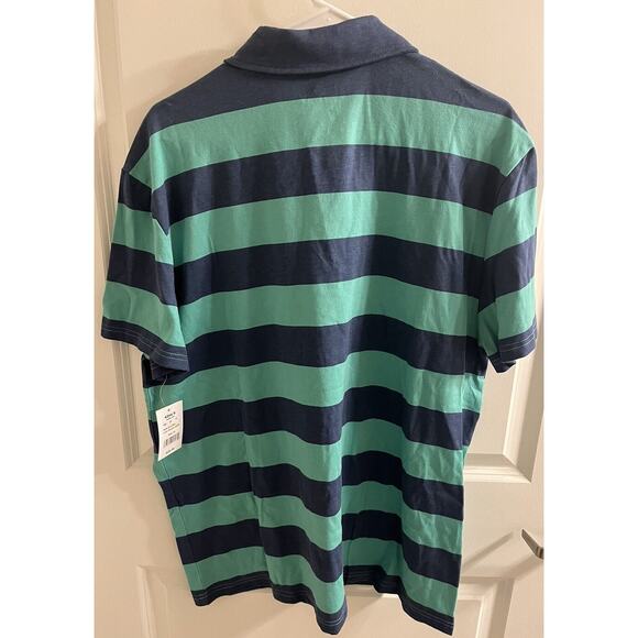 2-Disney Mickey and Friends Shirts Tennis Club Polo Summer Mens XL Striped NWT - Picture 3 of 10